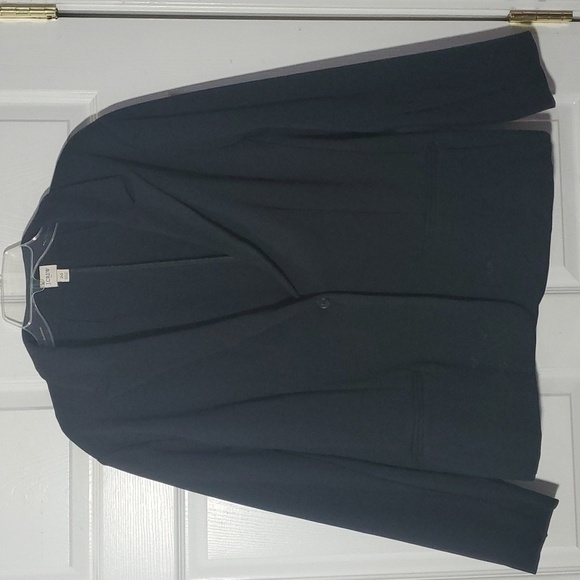 J Crew Ponte Career Work Blazer BLACK AS336 Size 20 - Picture 5 of 10